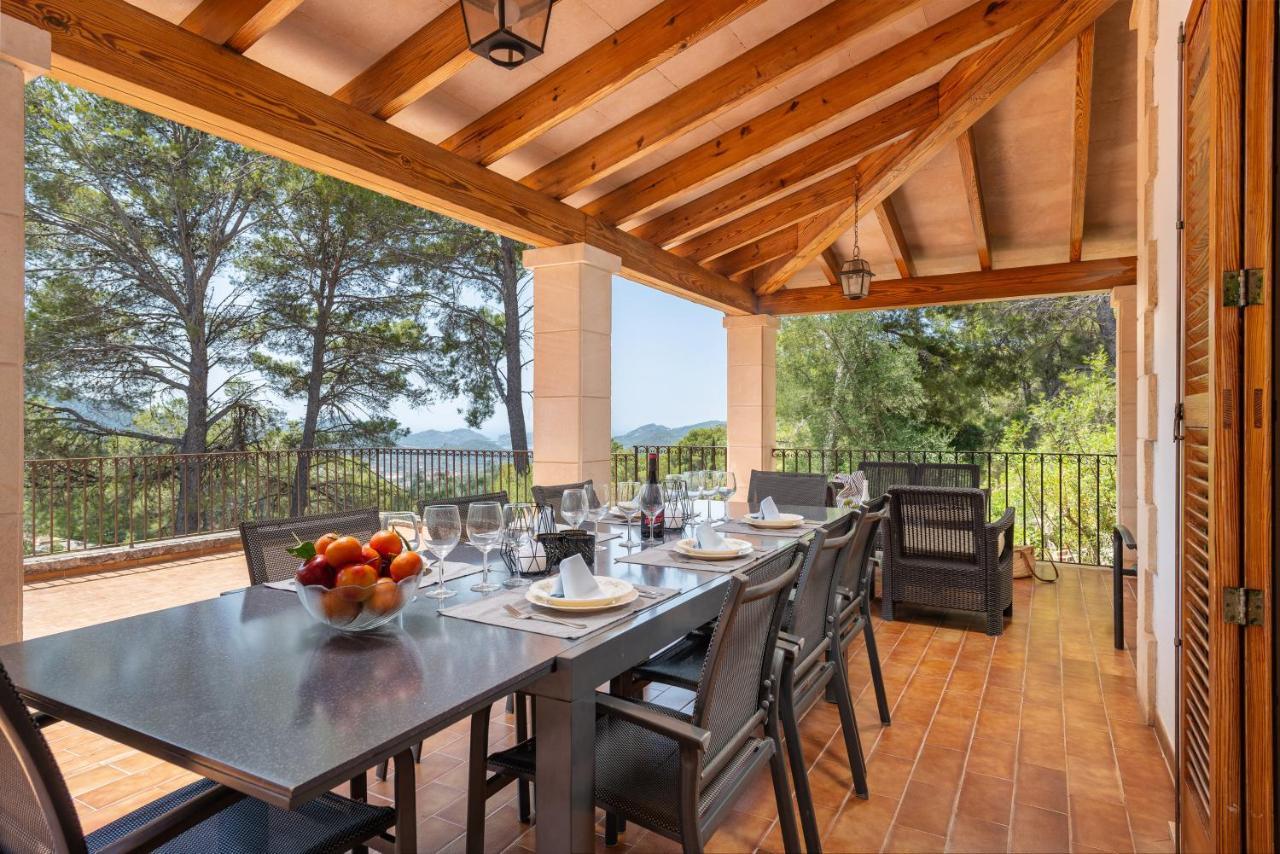 New! Pere For 10 People With Pool And Panoramic Views Es Capdella